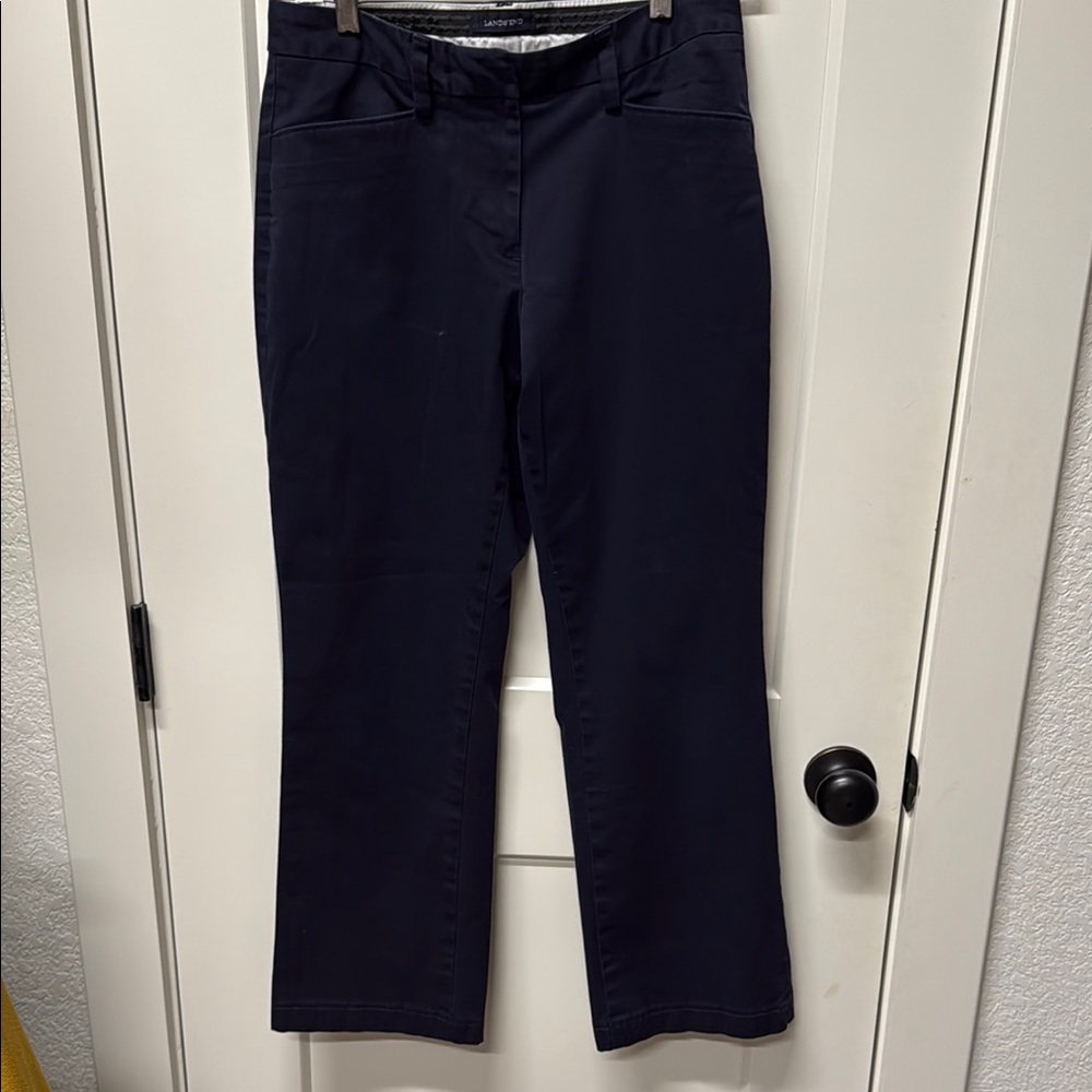 Lands End Women's Navy Pants